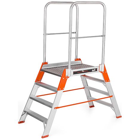 Plateforme 2x3 marches - Hauteur max. de travail 2.62m - 97303