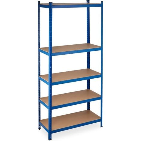 Étagère robuste 220 cm Bleu (1/5)