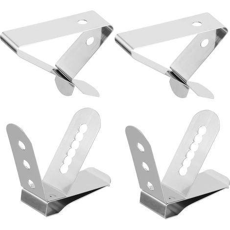 GARVALON 4 Pièces Clip Thermomètre Acier Inoxydable pour Bbq (1/5)