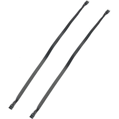 2er-Pack HD 9-Pin-Audio-Verlängerungskabel (Stecker/Buchse) für Motherboards, 50 cm (1/5)