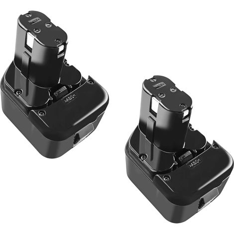 Batterie d'outil électrique, capacité de 3500mAh, tension de 12V, noir, 12 V (1/2)