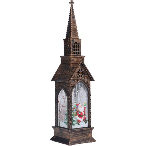 Lanterne Bougeoir Lumière de Noël Déco Bureau LED Petite Veilleuse Personne Âgée (1/5)