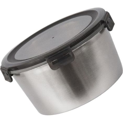 Boîte à bento Wakauto en acier inoxydable avec couvercle, lunch (1/5)