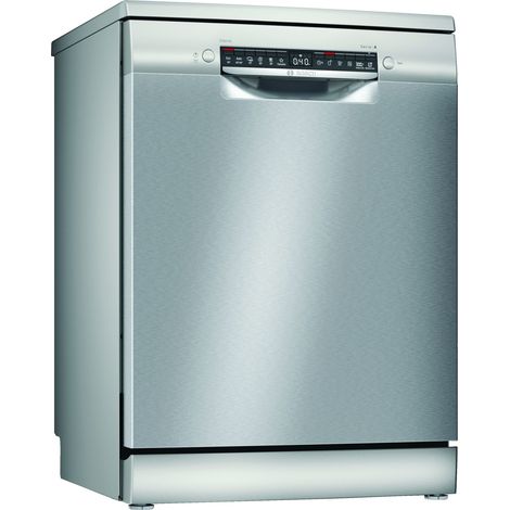 Bosch Serie 4 SMS4HVI31E. Posizionamento dell'apparecchio: Libera installazione, Dimensione: Dimensione massima (60 cm), Colore della porta: Acciaio inox. Numero di coperti: 13 coperti, Classe emis... (1/5)