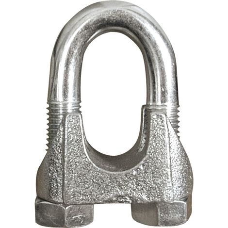 Morsetto per Funi mm.10 (3/8) Pz.50 (1/2)