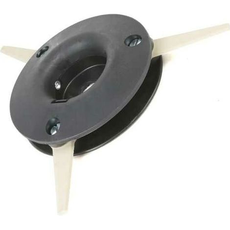 Tête débroussailleuse 3 couteaux nylon Ø 260 mm universelle - Tête débroussailleuse 3 couteaux nylon Ø 260 mm universelle (1/3)