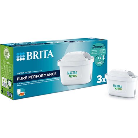 Filtro acqua Brita MX Pro bianco 150 litri 3 pezzi