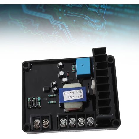 Régulateur de tension automatique (AVR) pour groupe électrogène diesel GB-160, panneau de régulation de tension 220 V (1/5)