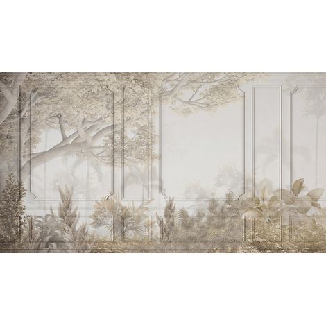 Papier peint panoramique - Forêt Tropicale - 130 cm x 72 cm (1/2)