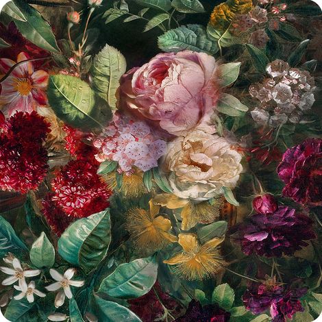 Tovaglietta - bouquet - 33 cm x 33 cm (1/2)