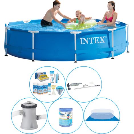 Intex Piscine Tubulaire Ronde - 305x76 cm - 5-pièces  S20999 (1/5)