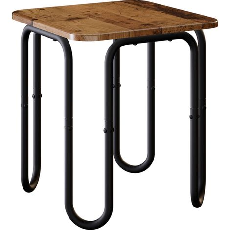 Couchtisch Altholz 40 x 40 x 45 cm Holzwerkstoff vidaXL (1/5)