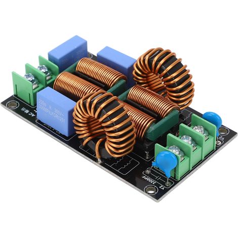 Filtre Anti-Parasites CEM 20A 3 Étages pour Ampli Audio - Haute Filtration Alimentation 110V-250V AC (1/5)