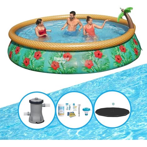 Bestway Bestway Fast Set Ronde - 457x84 cm - 4-pièces S22683 (1/5)
