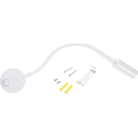 Lampe de Lecture à LED 3w Tuyau Souple, Lumière Plus Douce, (1/5)