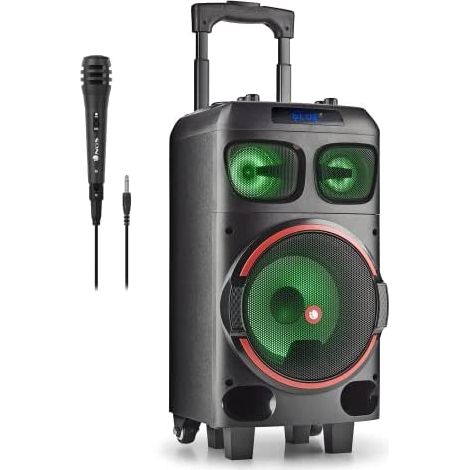 Ngs Speaker Trolley Wild dub zero Dj Party Microfono Rgb Tws 120w (1/5)