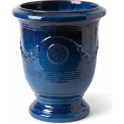 Vaso RICHELIEU 46x56cm blu azzurro (1/5)