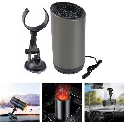 Dégivreur De chauffage De voiture Portable ventilateur De chauffage et de refroidissement rapide Mini pare-brise d'automobile 150W 12V pare-brise De Icers désembueur de voitures (1/5)