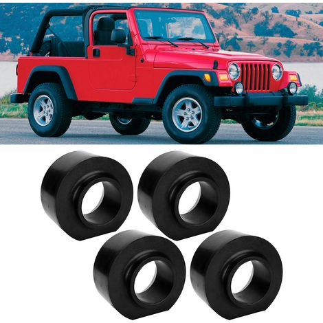 Kit de rehaussement avant et arrière de 4 pièces (2 pouces) compatible avec Jeep Wrangler/Grand Cherokee (1/5)