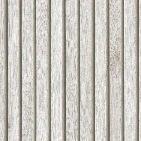 Papier Peint Tasseau de Bois Gris Clair Panneaux en Bois 3D 40cmx200cm Papier Adhesif pour Meuble Bois Papier Peint Adhesif Mural Salon Chambre Cuisine Papier Vinyle Autocollant Armoire (1/5)
