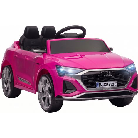 Beyamis Enfants voiture électrique 12V enfants voiture avec télécommande 2 moteur démarrage doux suspension 4 roues phares LED klaxon musique (1/5)