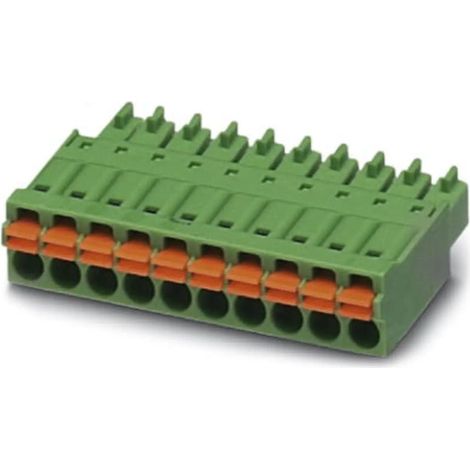 [NEUWERTIG] B-Ware Phoenix Contact Buchsengehäuse-Kabel FMC 8-polig PUSH-IN Federanschluss 50 St. (1/2)
