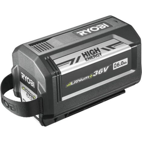 RYOBI - 1 batterie lithium+ 36V MAXPOWER 6,0 Ah High Energy - gestion individuelle de charge/décharge des cellules - RY36B60B (1/5)