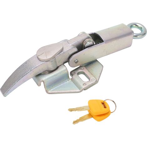 Verrou de capot moteur d'excavatrice en acier inoxydable, clip de verrouillage standard pour capot moteur, outil de fixation pour excavatrice Caterpillar CAT E200