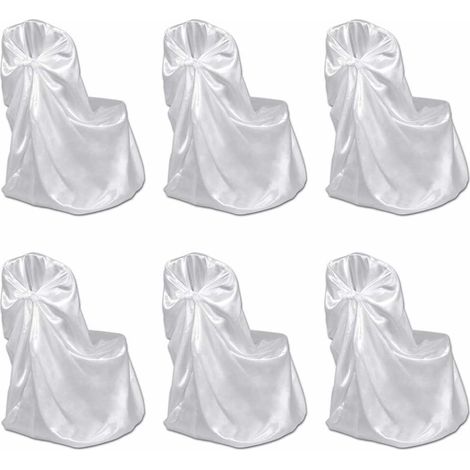 Maison Exclusive - Housses de chaise pour banquet de mariage 12 pcs Blanc (1/4)