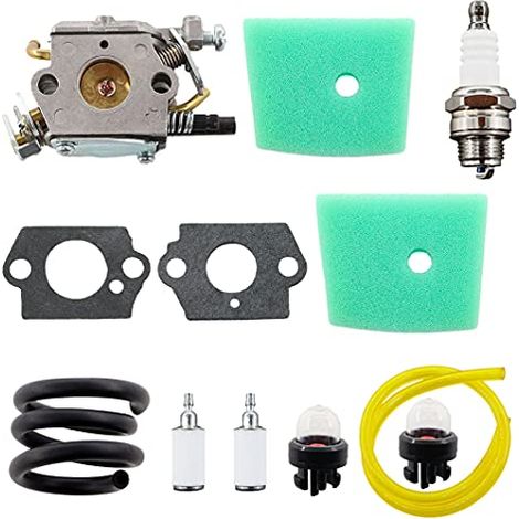 Carburateur Filtre à air Tuyau pour Husqvarna 123 123C 123L 123LD 223 223L 223R 322C 322L 322R 323 323C 323L 325 325C 325CX 325L 325LX 326 326C 326L 326LX 327 Tronçonneuse à chaîne (1/4)