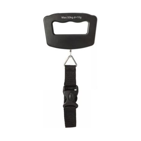 ALLIANDISMini échelle électronique portative portative 50kg/10g avec bande de tissu, deux batteries incluses (1/4)