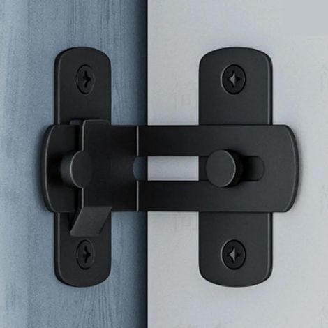 Cerradura gancho acero inoxidable estilo americano, para puertas correderas, portones y cobertizos, resistente a la intemperie