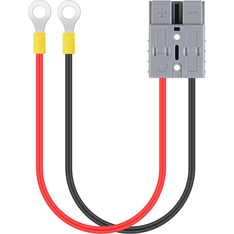 Ligne de prise de charge de chargeur de chariot élévateur électrique, avec joint torique, connexion de batterie, connecteur rapide, courant élevé 50A 600V (1/5)