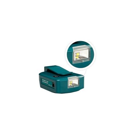 Chargeur de source d'alimentation de batterie Adaptateur USB led pour batterie Li-ion Makita 18v Royaume-Uni (1/3)