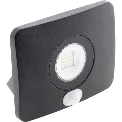 Projecteur LED étanche 20W avec détecteur - Zenitech (1/3)