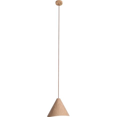 Suspension Sakura chêne clair Ø33,5 E27 60W Maxlight (1/5)