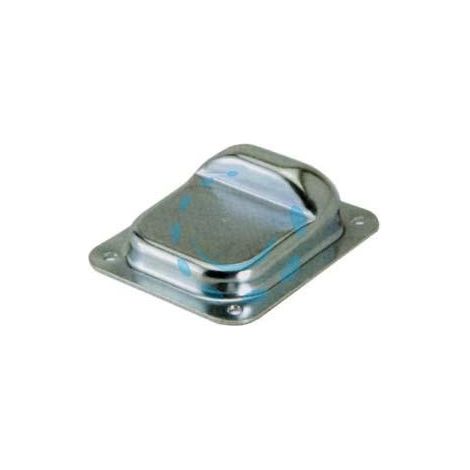 BATTENTE ARRESTO PER CANCELLI A FISSARE ART.380F - mm.130x160x48h.