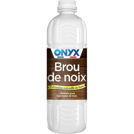 Brou De Noix 1l Teinture Bois Naturelle - Onyx (1/3)