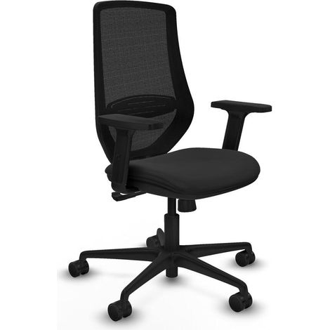 piqueras-y-crespo Mardos silla de oficina negra cómoda (1/3)