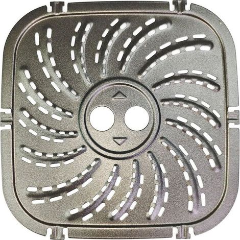 Poêle de rechange pour friteuse à air comprimé PowerXL pour Vortex Pro 8QT Plus, accessoires de pièces de rechange, passe au lave-vaisselle (22 x 22 cm) (1/5)