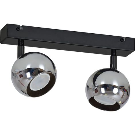 Lampada da soffitto moderna BALL spot cromata