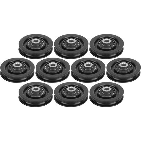 10 pièces poulie de roulement de Fitness en Fer en Nylon, Accessoires de Gymnastique à Domicile, Accessoire de Musculation d'exercice (1/5)
