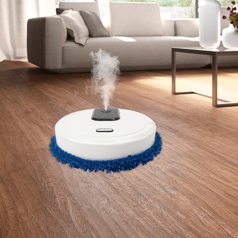 【Maison connectée】Robot aspirateur intelligent avec fonction de nettoyage humide/sec, balayage et recharge USB (1/5)