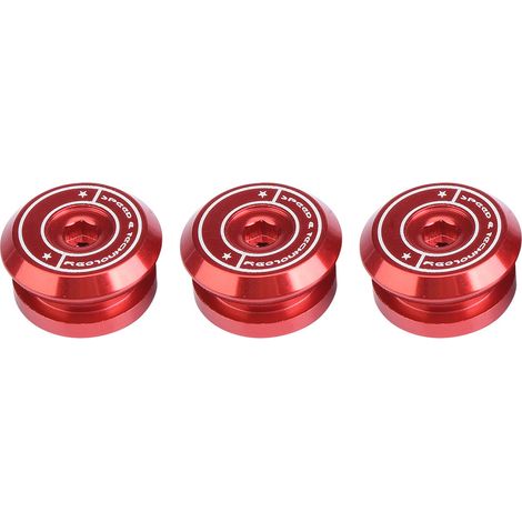 3 Vis de Cache-Décoratif pour Filtre à Air Moto Yamaha Xmax300 2017-2018 (Rouge) (1/5)
