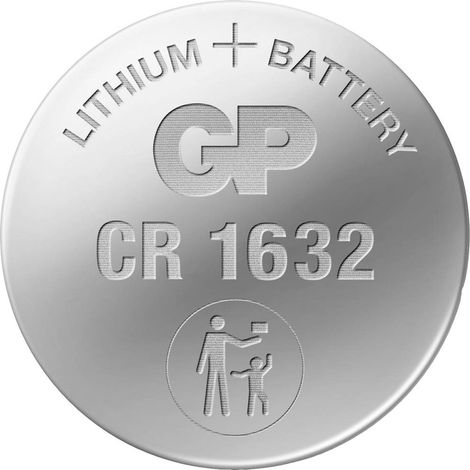 Gp Batteries Blister 1 Batteria Litio a Bottone CR1632 (1/5)
