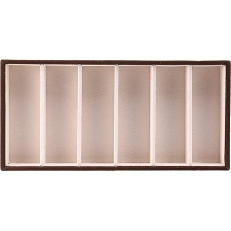 Vitrine à lunettes, boîte de rangement pour lunettes de soleil, lunettes, plateau de présentation, plateau à bijoux, O (1/4)