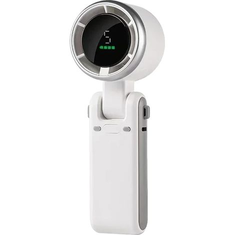 Ventola di raffreddamento, design 3 in 1, flusso d'aria turbo, BIANCO (1/2)