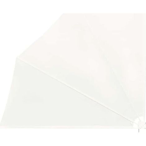 Store latéral de balcon pliable, beige, 140 x 140 cm (1/5)