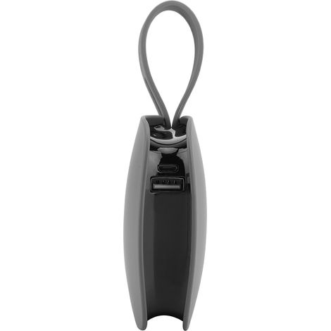 Mini chauffe-mains portable antidéflagrant rechargeable par USB avec batterie externe pour la maison et le bureau (gris) (1/5)