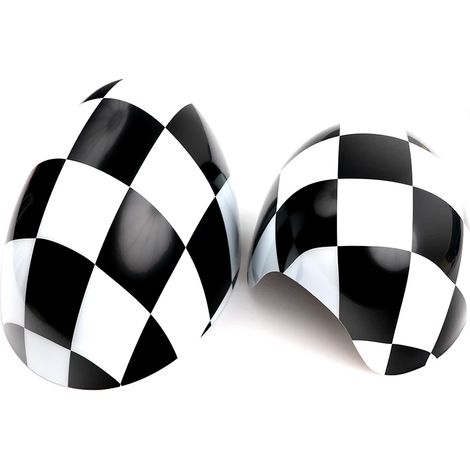 (Grid-CN) Convient aux Mini Cooper R50 R52 R53, volant à droite et à gauche. Autocollants Union Jack pour rétroviseurs extérieurs, style voiture. (1/4)